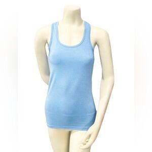 Cory Vines Blue Racerback Tank Top XS